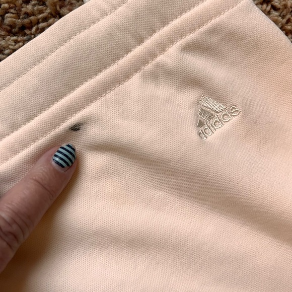 Adidas Ivy Park Beyoncé Cream Burgundy Track Pants unisex size M - Picture 8 of 8